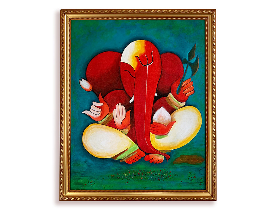 Ganesha - with classic frame